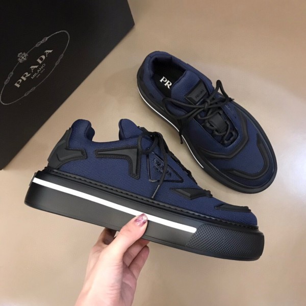 Prada Navy Sneakers PRCT-008