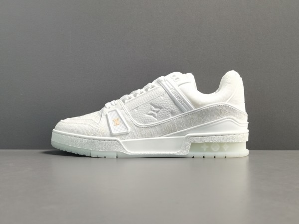 LV Trainer Sneaker All White LV-T0044 