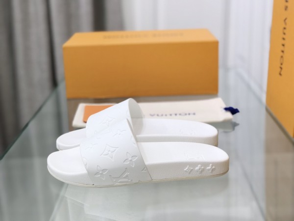 LV Waterfront Mule - All White LV-T0060