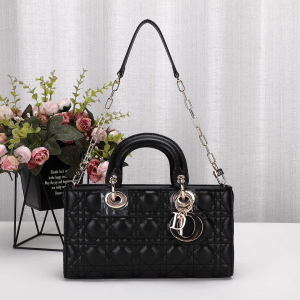 Lady D - Job Bag - Black  Cannage Rafla 