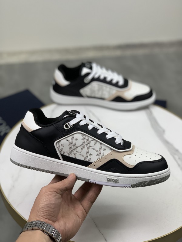 Dior B27 Low White Black Beige Sneakers DB27-007