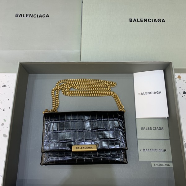 Balenciaga Triplet Small Leather Shoulder Bag BTRB-002