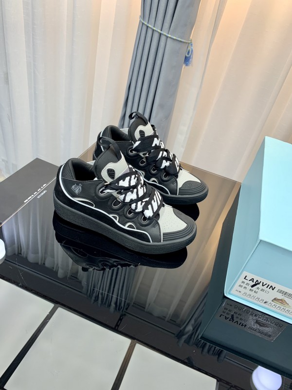 Lanvin Curb Sneaker - Black Grey LVCS-022
