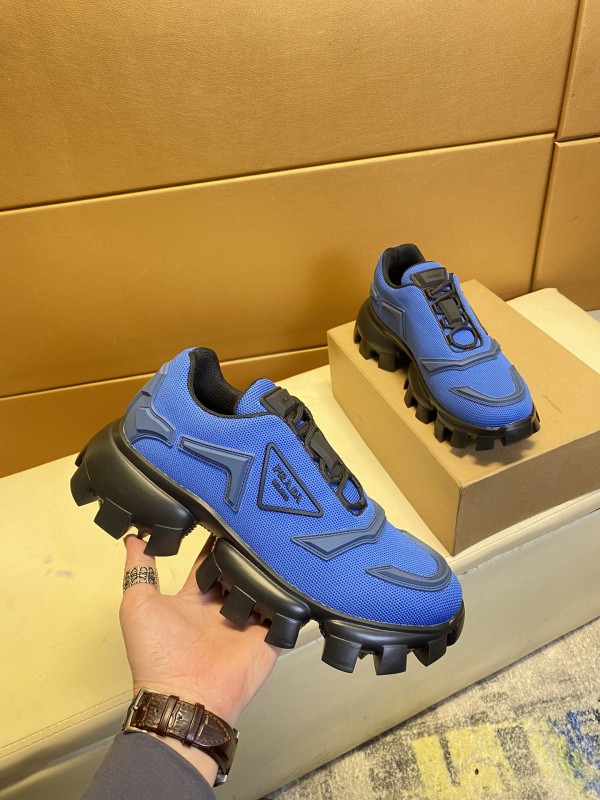 Prada Blue Black Sneakers PRCT-022