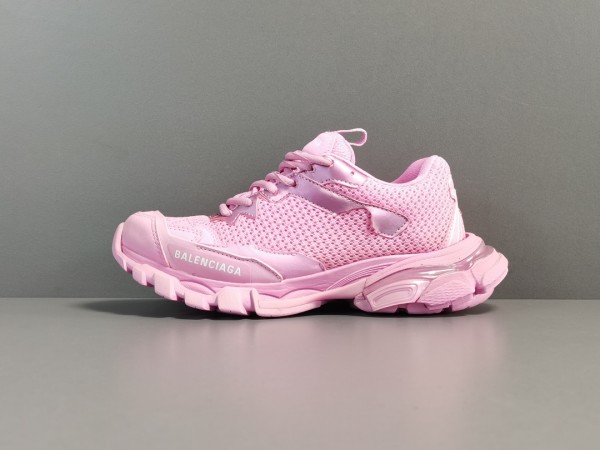 Balenciaga Women's Track.3 Sneaker in Pink 