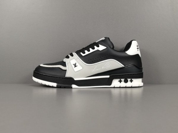 LV Trainer Sneaker  Black Grey