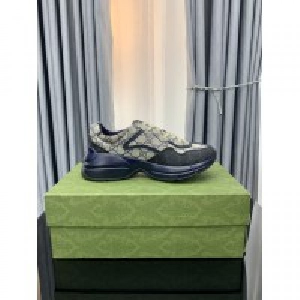 Gucci GG Rhyton Sneaker Grey Navy
