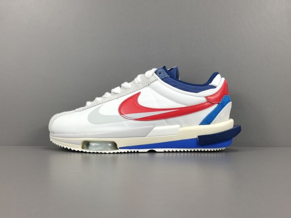Sacai x Nike Cortez WhiteVarsity Royal 