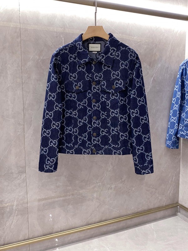 Gucci Denim Jacket - Dark Blue (2022) GCCJP0279-1