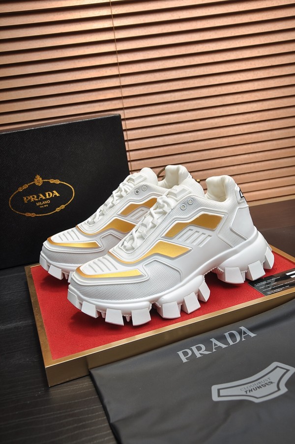Prada Cloudbust Thunder Sneaker - White 