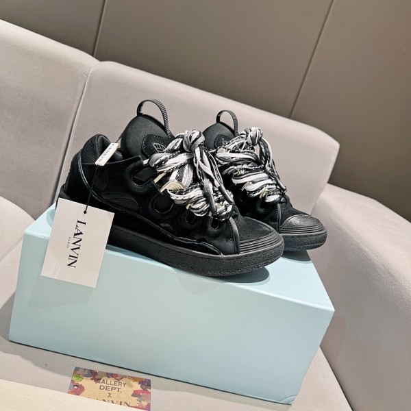 Lanvin Curb Sneaker - Black - Grey - White LVCS-049