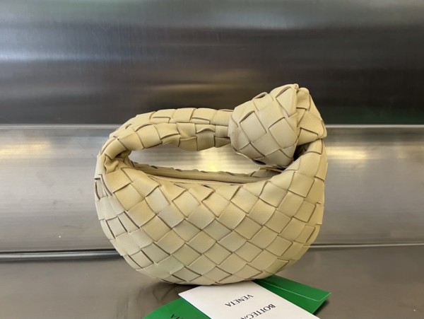 Bottega Veneta candy Jodie small hobo bag - Nude beige