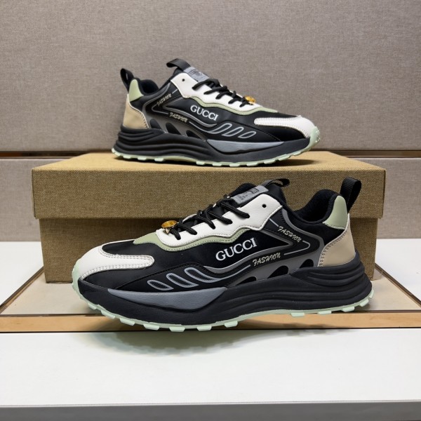 Gucci Leather Men Sneakers 