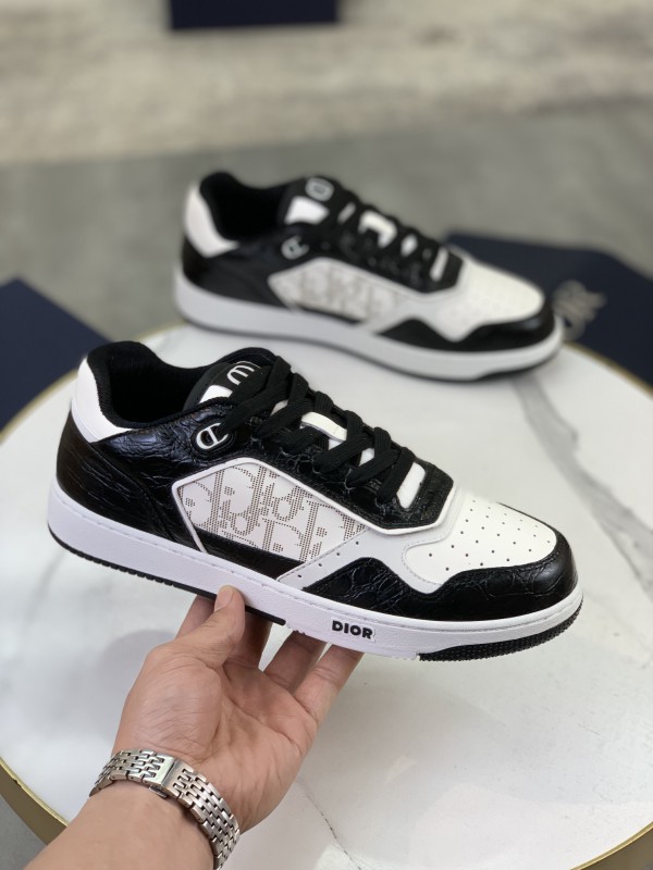 Dior B27 Low Top Black White Sneakers DB27-015