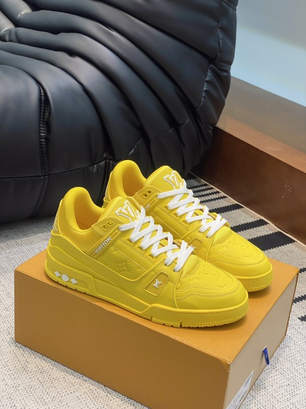 LV Trainer Sneaker - Yellow - LV-TR002