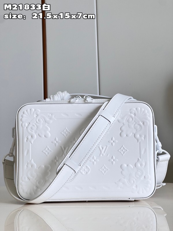  LV Handle Soft Trunk 'White'
