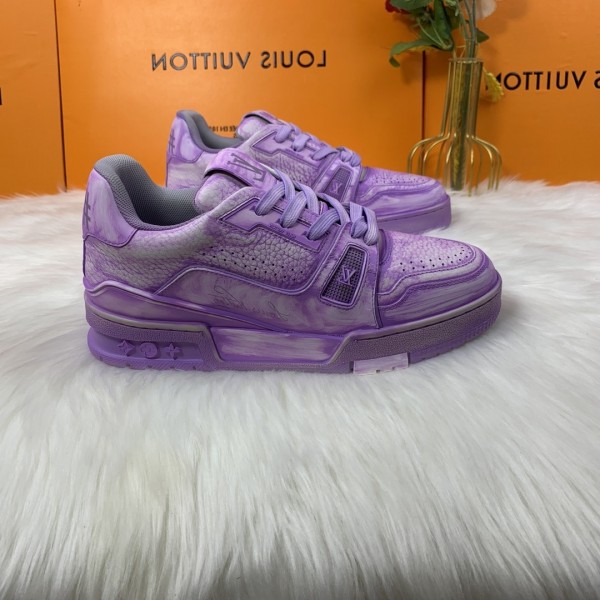LV Trainer Sneaker - All Purple (2023) - LV-TR018