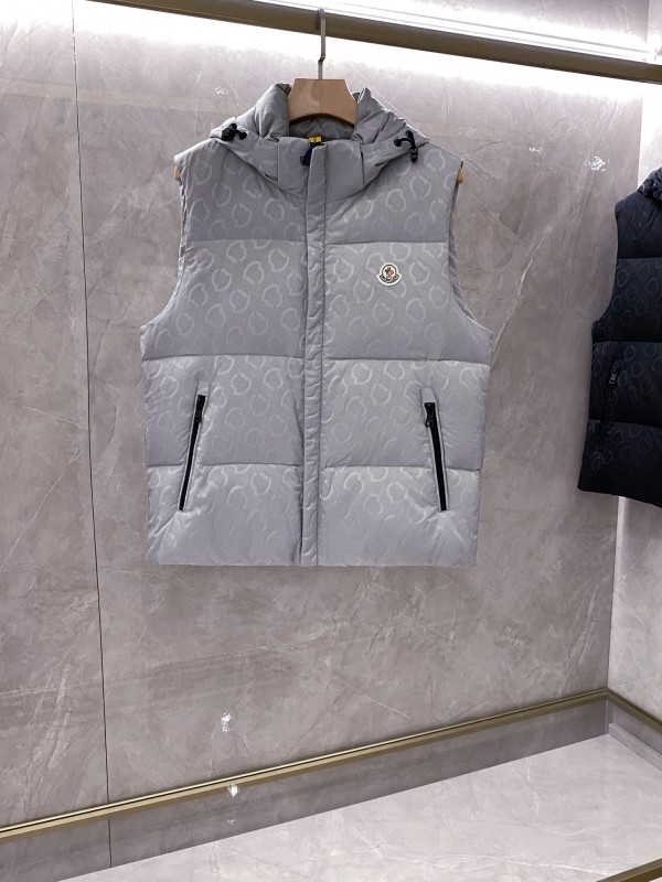Moncler Aube Down Vest - Grey MCJ-P430-1