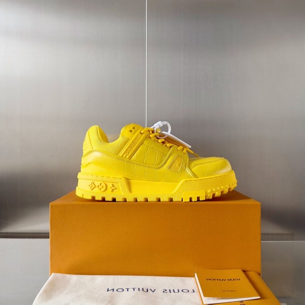 LV Trainer Maxi Sneaker - Yellow