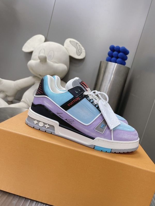 Lv Trainer Sneaker 2024  'Multicolor'  