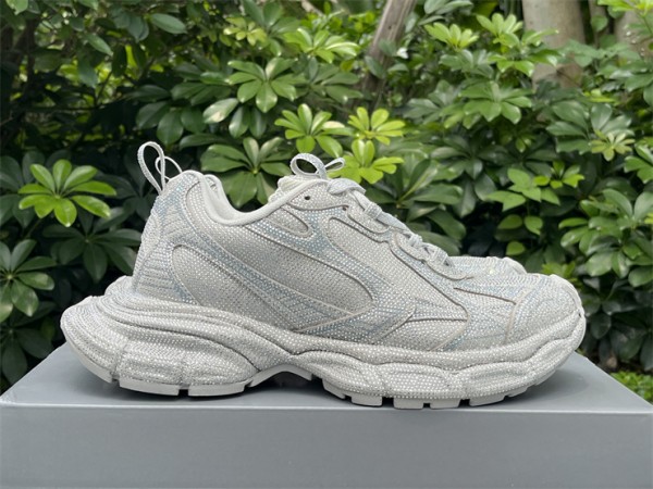 Balenciaga 3XL Sneaker in Grey Crystals B3XL-040