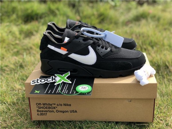 2018 Off-White X Nike Air Max 90 Black