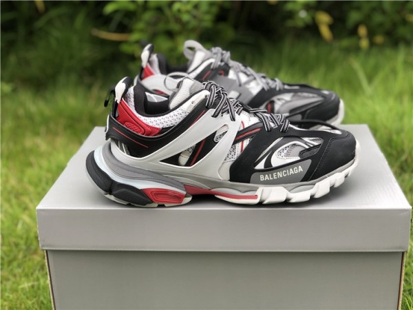 Balenciaga Track Trainer 3.0  White Grey Red  
