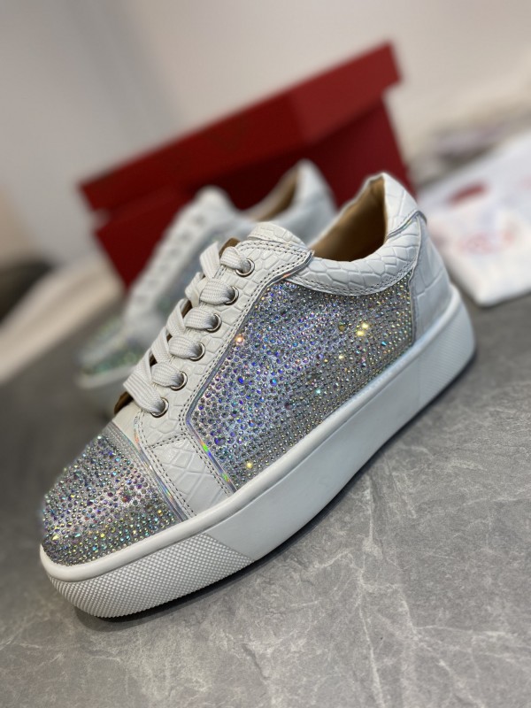 Christian Louboutin Louis Junior Strass CLLT-046 