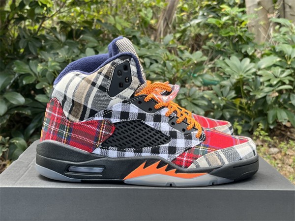  Air Jordan 5 "Plaid" 