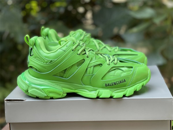 Balenciaga Track Clear Sole Sneaker - Monocol Fluo 