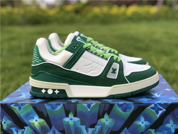 Louis Vuitton LV Trainer Green