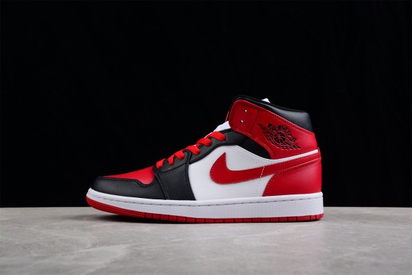 Air Jordan 1 Mid 'Alternate Bred Toe' 