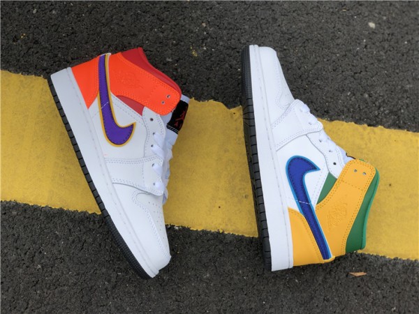 Air Jordan 1 Mid Alternate Multi-Color 