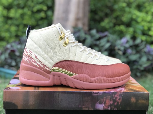 Eastside Golf x Air Jordan 12 Cream Brown 