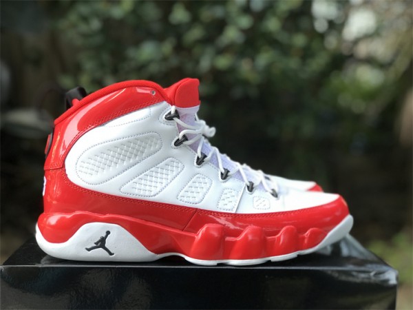 Air Jordan 9 Retro White Gym Red 