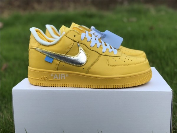 Off-White x Nike Air Force 1 Low Yellow 