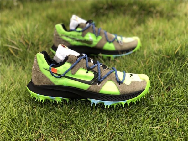 2019 Off-White x Nike Zoom Terra Kiger 5 Green