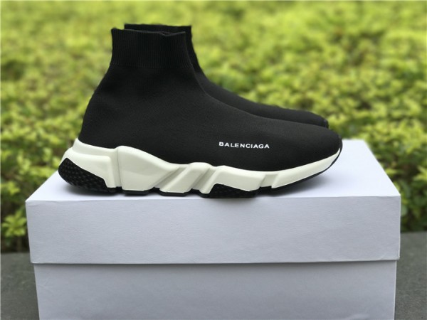 Balenciaga Speed Trainer Sneaker White Black 