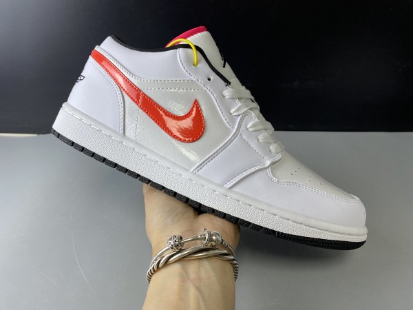 Air Jordan 1 Low White Multi-Color 