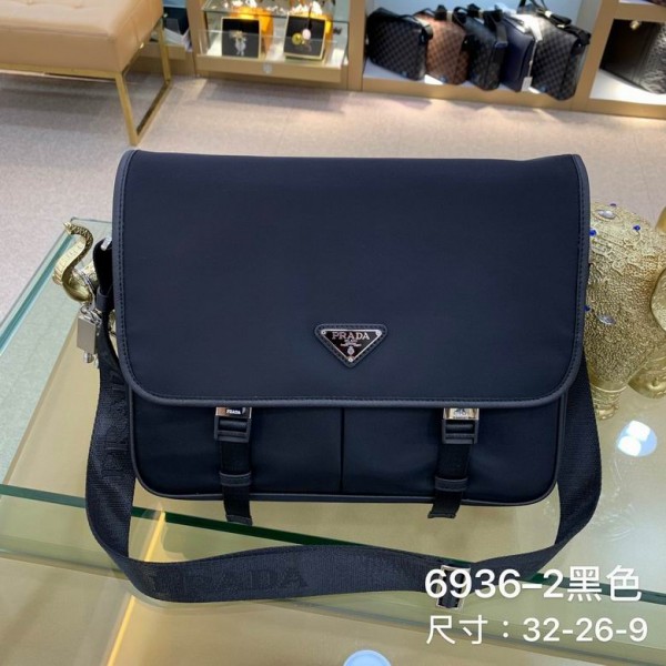 Prada Re-Nylon and Saffiano leather shoulder bag - PRDBG-0001