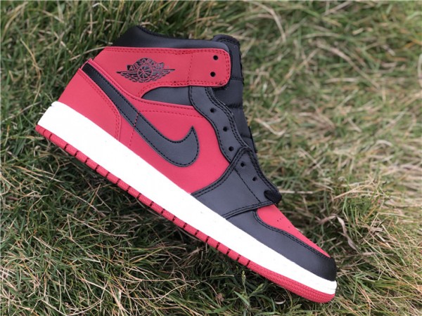 Air Jordan 1 Mid Gym Red Black