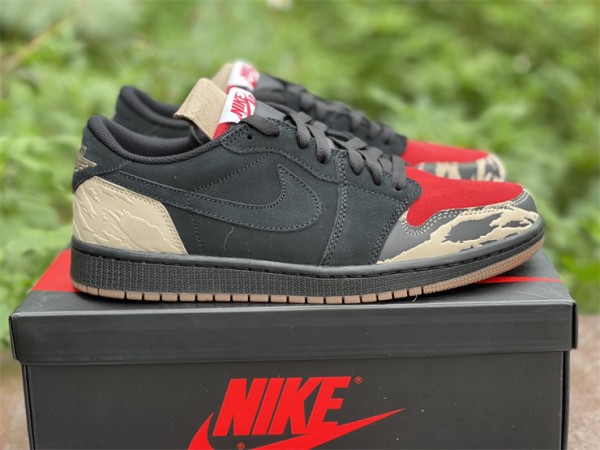 SoleFly x Air Jordan 1 Low Carnivore