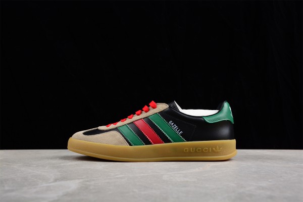 Gucci x Adidas' Latest Gazelle Goes for  Black  - Green - Red 