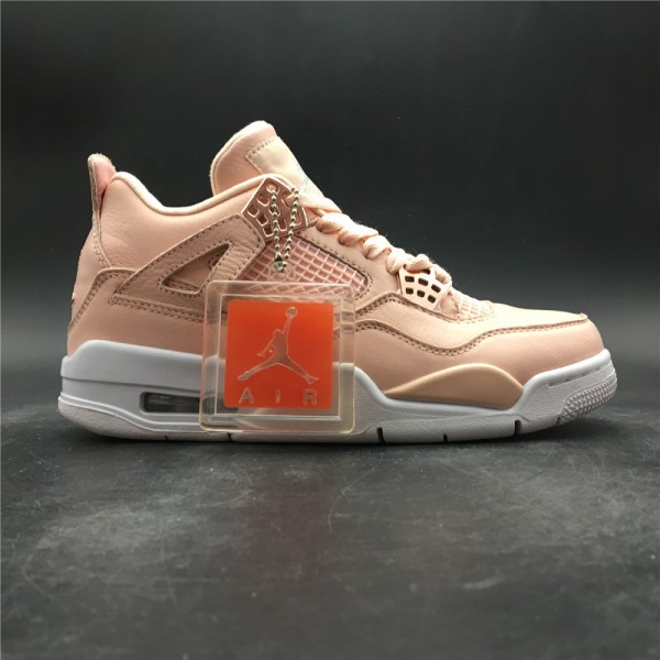 Air Jordan 4 Retro White Rose Gold 