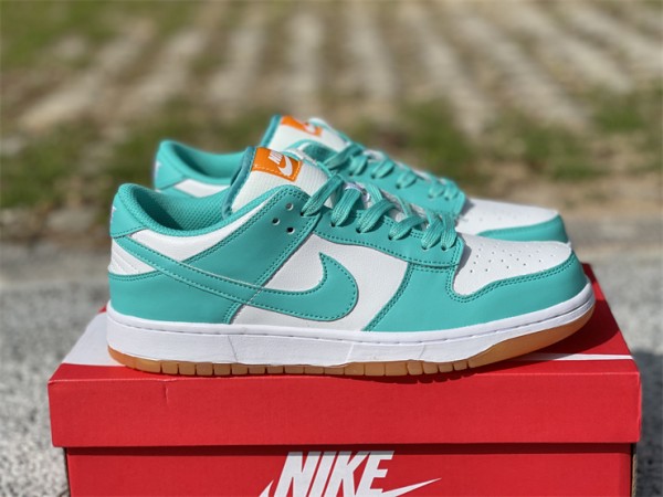 Nike Dunk Low Turquoise Green Orange (2022)