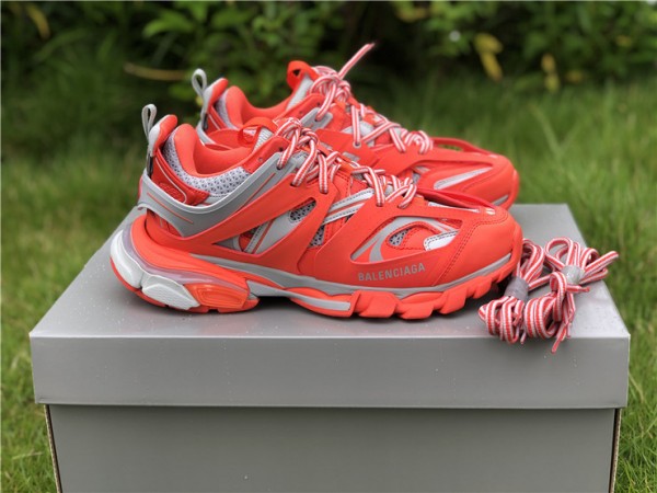 Balenciaga Track Sneaker Orange Grey 