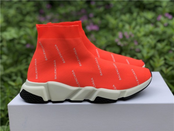 Balenciaga Speed Trainer Orange 
