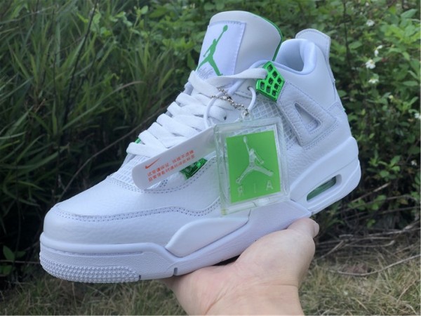 Air Jordan 4 Retro Metallic Green