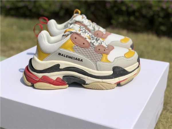 Balenciaga Triple S Yellow - Wheat - Black  (2018)