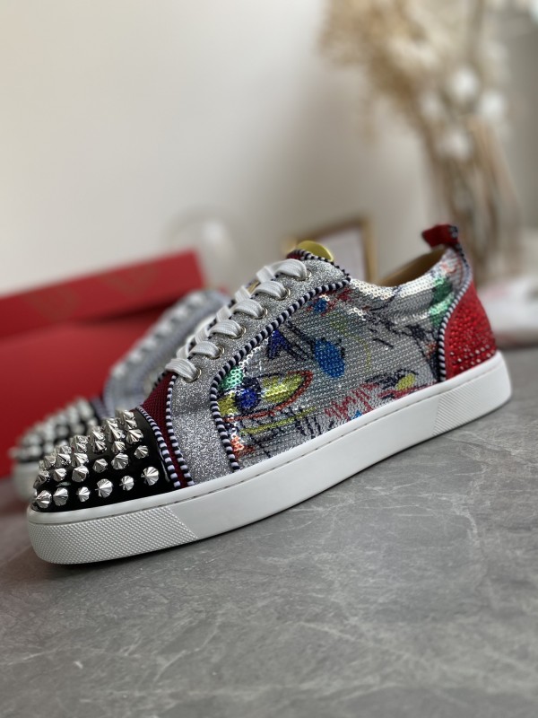 Christian Louboutin Louis - Low Top Sneaker White CLT-032